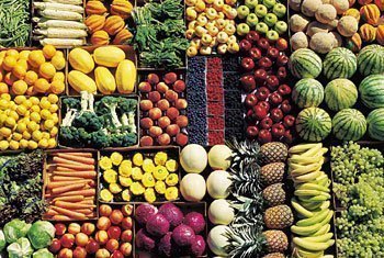 Calendário de frutas, legumes e verduras para ajudar na vida saudável! Organização da vida saudável