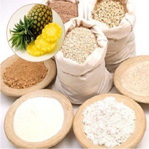 Buscando a saúde melhor com a farinha de abacaxi com colágeno! Farinha de abacaxi com colágeno