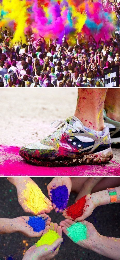 Circuito de corrida de rua: "The Colour Run"