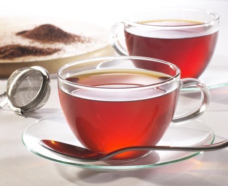 Delicioso e saudável chá de rooibos