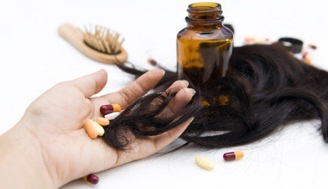 Piora da queda de cabelo com vitaminas