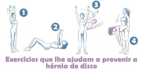 Melhores exercícios para hérnia de disco?