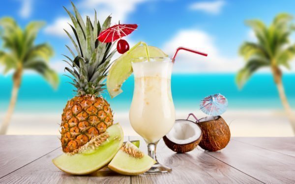 Comida na praia