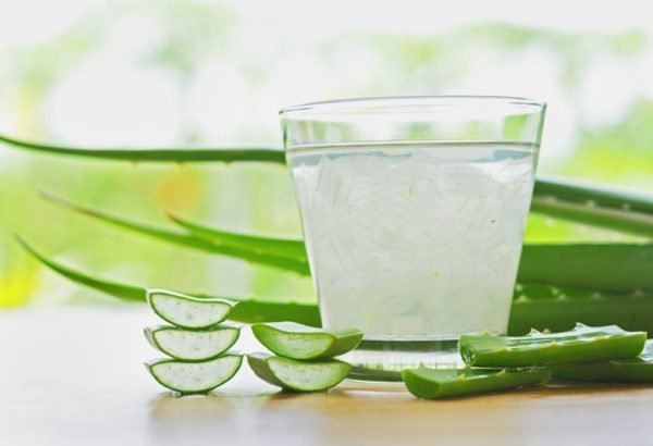 Suco de aloe vera