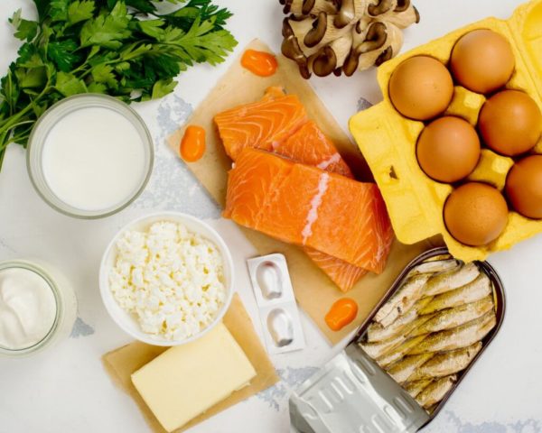Alimentos ricos em vitamina D